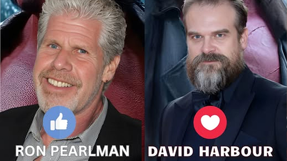 Ron Perlman vs. David Harbour