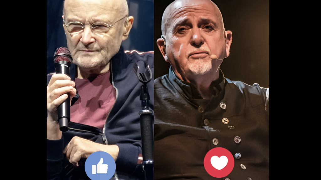 Phil Collins vs. Peter Gabriel – Drum-Smashing Dreamer vs. Art-Rock Alchemist